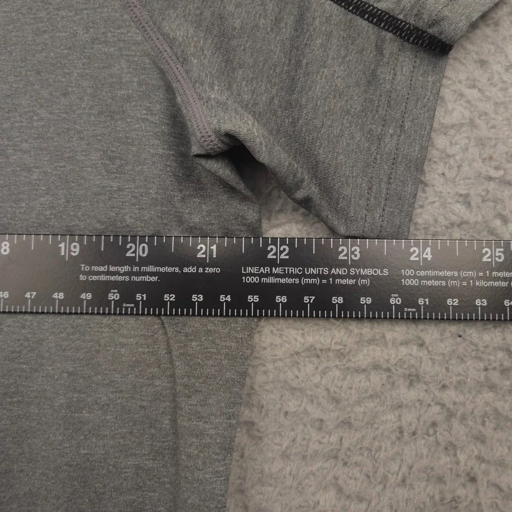 Nike Mens Cool Fitted Dri Fit Shirt XL Gray Stretch Athletic Training Tee